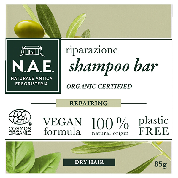 Regeneračný tuhý šampón Riparazione (Shampoo Bar) 85 g