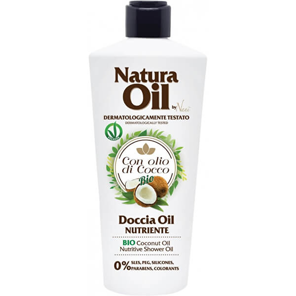 Vyživující sprchový olej s kokosovým olejem (Nutritive Shower Oil) 250 ml