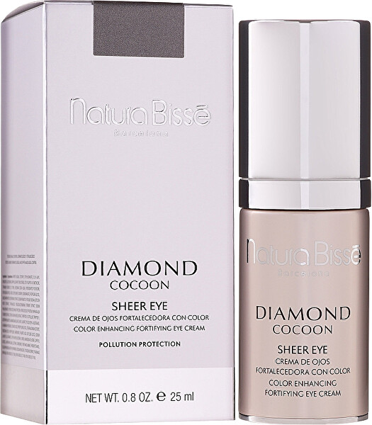 Crema contorno occhi rinforzante con effetto anti-età Diamond Cocoon (Sheer Eye Cream) 25 ml