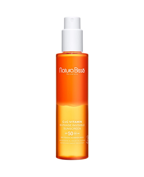 Dvoufázový sprej na opalování SPF 50 C+C Vitamin (Bi-Phase Invisible Sunscreen) 200 ml