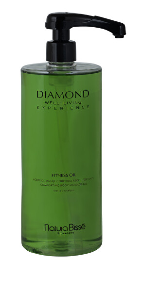 Vyživující suchý tělový olej Diamond Well-Living Experience Fitness Oil (Comforting Body Massage Oil) 1000 ml