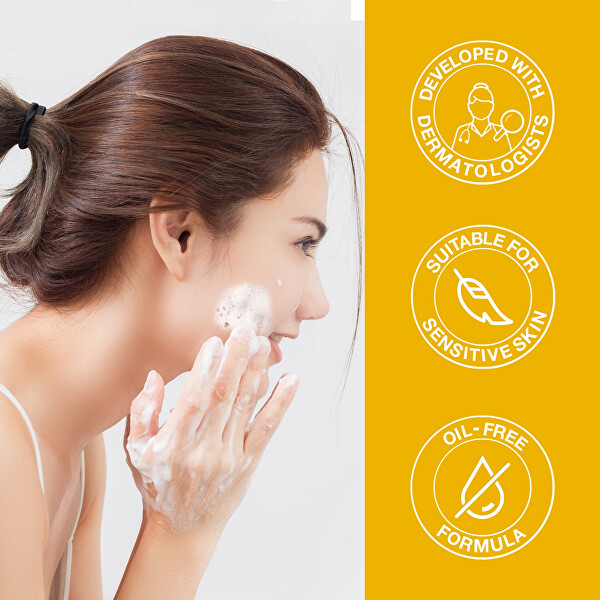 Reinigungsschaum für empfindliche, Mischhaut und problematische Haut Curcuma Clear (Mousse Cleanser) 150 ml