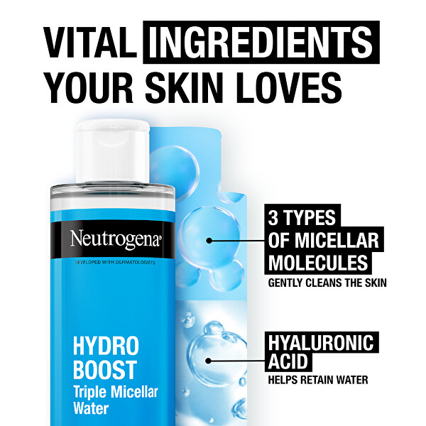 Micelární voda HydroBoost (Tripple Micellar Water) 400 ml
