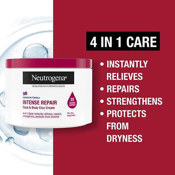 Intenzivně regenerační krém na obličej a tělo (Face & Body Cica Cream) 400 ml