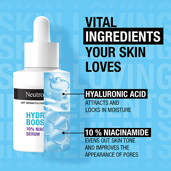 Pleťové sérum HydroBoost (10% Niacinamide Serum) 30 ml