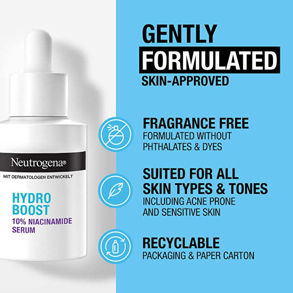 Pleťové sérum HydroBoost (10% Niacinamide Serum) 30 ml