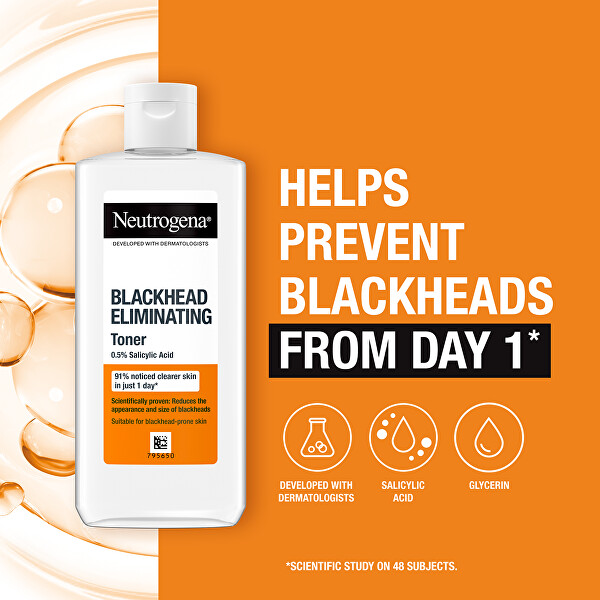 Pleťové tonikum proti černým tečkám Blackhead Eliminating (Toner) 200 ml