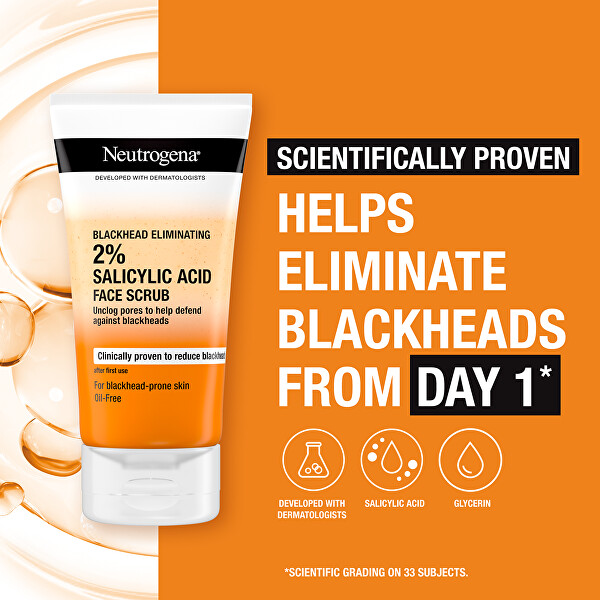 Pleťový peeling proti černým tečkám Salicylic Acid (Face Scrub) 150 ml