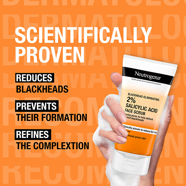Pleťový peeling proti černým tečkám Salicylic Acid (Face Scrub) 150 ml