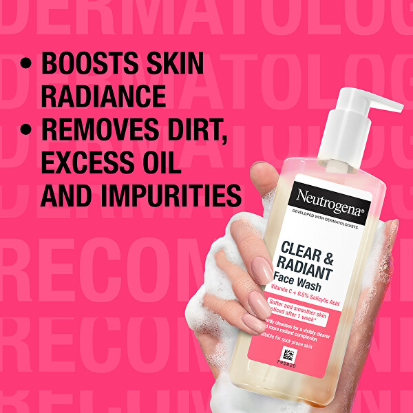 Rozjasňující čisticí gel pro problematickou pleť Clear & Radiant (Face Wash) 200 ml