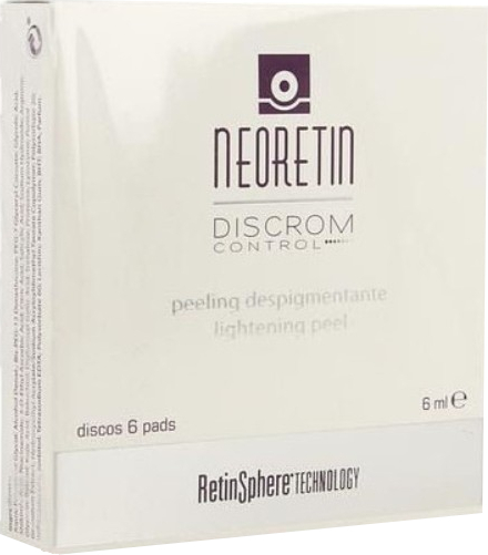 Exfoliační pleťové tampony Discrom Control (Lightening Peel Pads) 6 ks