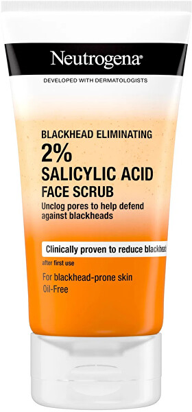 Hautpeeling gegen Mitesser Salicylic Acid (Face Scrub) 150 ml