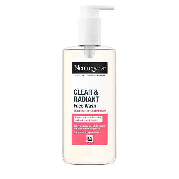 Rozjasňující čisticí gel pro problematickou pleť Clear & Radiant (Face Wash) 200 ml