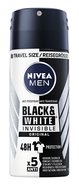 Spray antiperspirant pentru bărbați invizibil pentru Black & White (antiperspirant) 100 ml