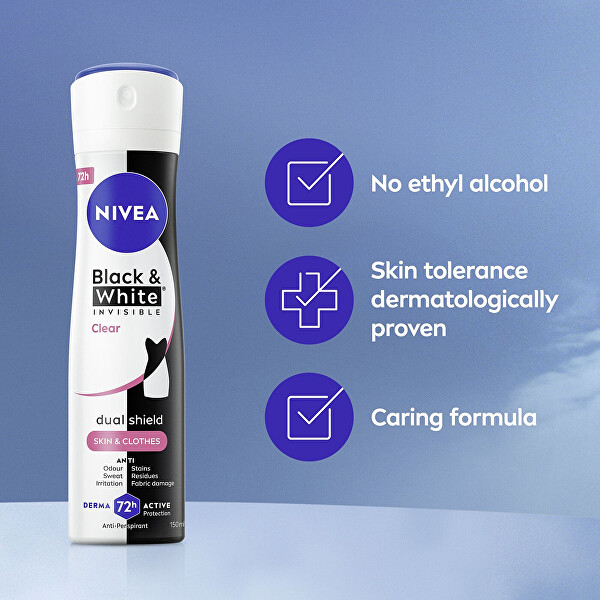 Antiperspirant v spreji Black & White Anti-Perspirant 250 ml