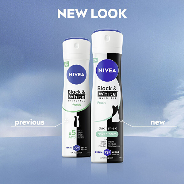 Black & White Invisible Fresh (Anti-perspirant) 200 ml izzadásgátló spray