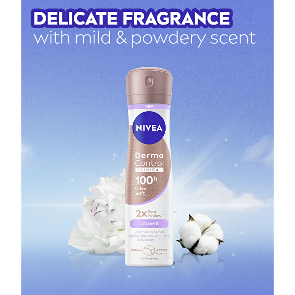 Antiperspirant v spreji Derma Control Clinical Ultra Soft 150 ml