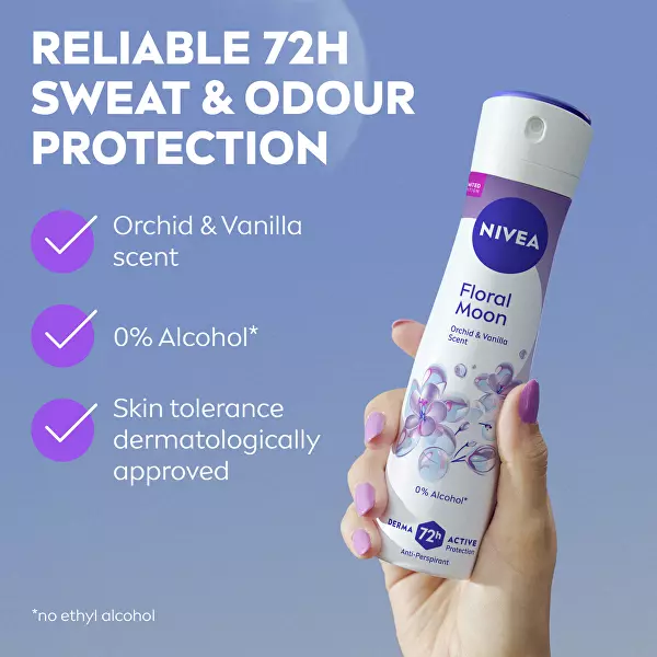 Antiperspirant v spreji Floral Moon Anti-Perspirant 150 ml