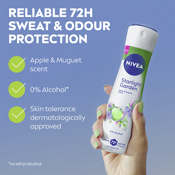 Antiperspirant ve spreji Galaxy Garden Anti-Perspirant 150 ml