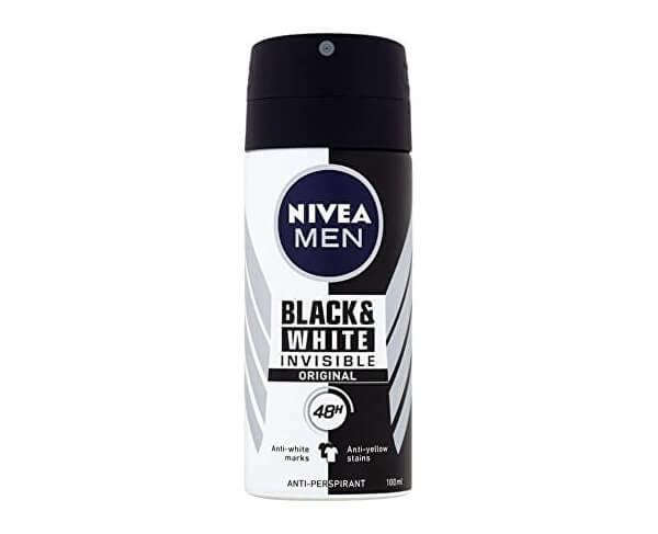 Antiperspirant v spreji pre mužov Invisible For Black & White (antiperspirant) 100 ml