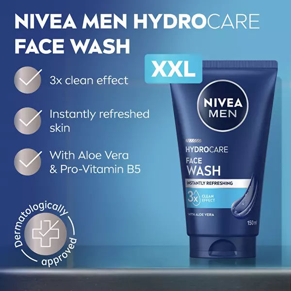 Čisticí gel Men Hydrocare Face Wash 150 ml