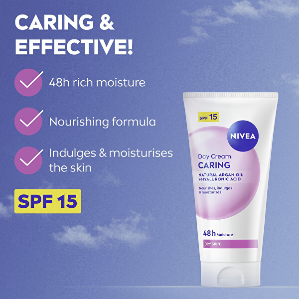 Denní krém Nourishing Day Cream SPF 15 24h Moisture 50 ml