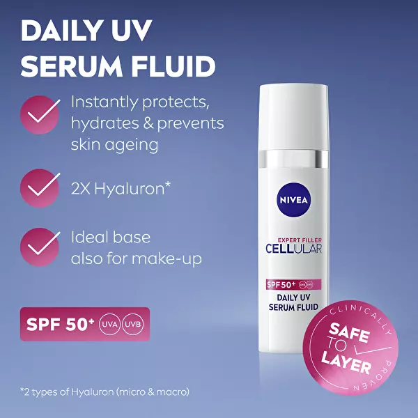 Denné UV sérum SPF 50+ Cellular Expert Filler Fluid 50 ml