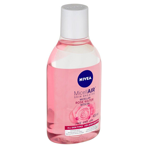 Dvoufázová micelární voda s růžovou vodou (Micellar Rose Water) 400 ml