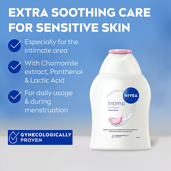 Emulzia pre intímnu hygienu Sensitive (Wash Lotion) 250 ml