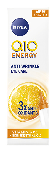 Energizujúca očná starostlivosť proti vráskam Q10 (Fresh Look Eye Care) 15 ml