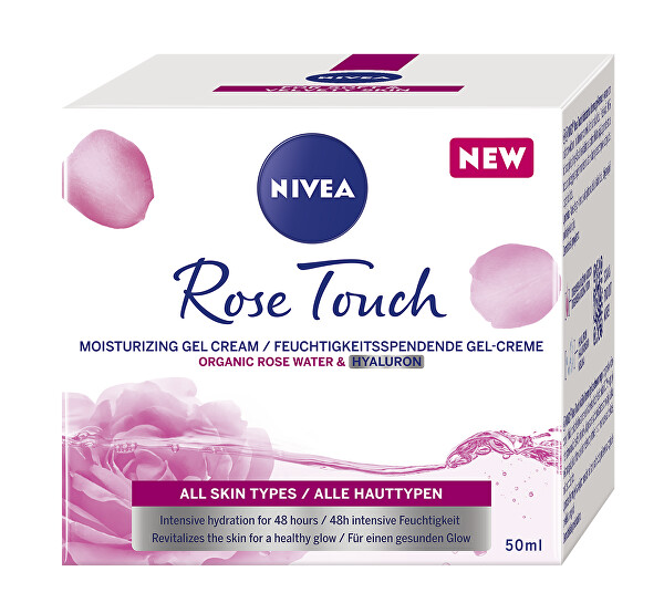 Hydratační denní gel-krém Rose Touch (Moisturizing Gel-Cream) 50 ml