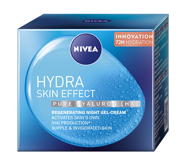 Regeneráló éjszakai hidratáló gélkrém Hydra Skin Effect (Regenerating Night Gel-Cream) 50 ml