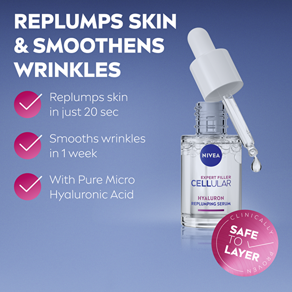 Hydratační sérum proti vráskám Cellular Expert Filler Hyaluron 15 ml