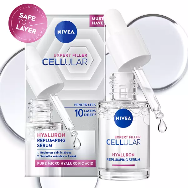 Hydratační sérum proti vráskám Cellular Expert Filler Hyaluron 15 ml