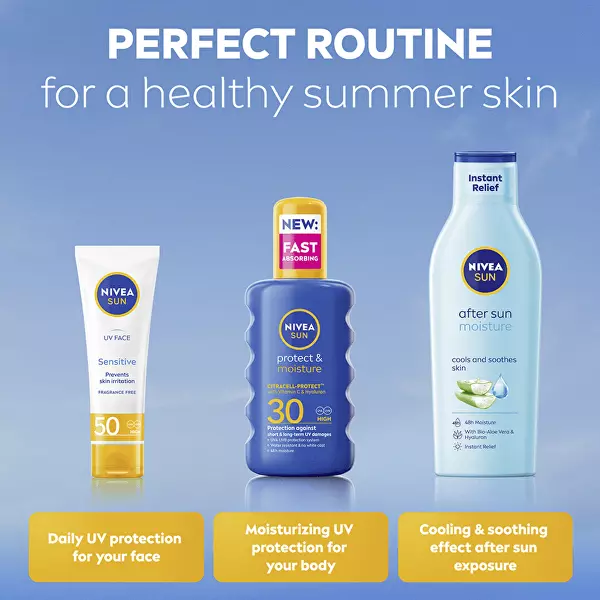Hydratační sprej na opalování OF 30 Sun (Protect & Moisture Sun Spray) 200 ml