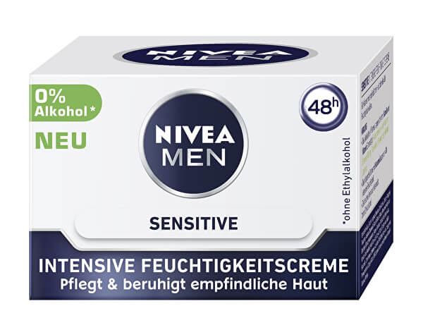 Intenzíven hidratáló krém  Men Sensitive (Intensive Face Cream) 50 ml