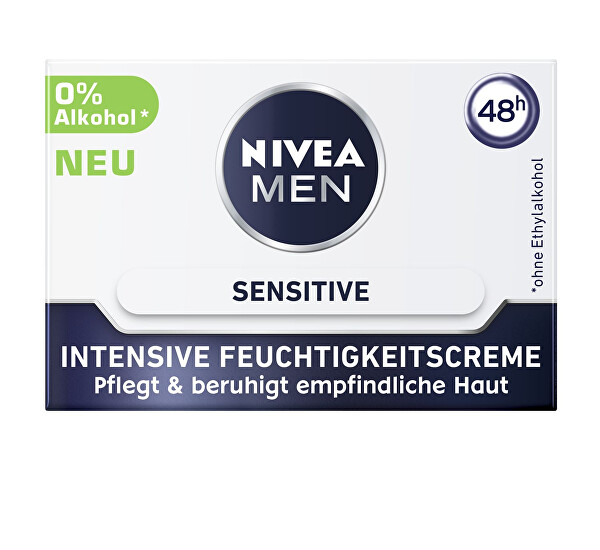 Intenzíven hidratáló krém  Men Sensitive (Intensive Face Cream) 50 ml