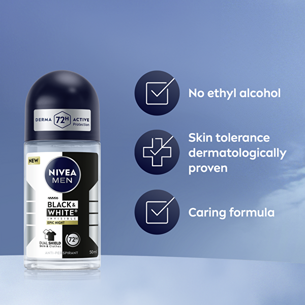 Guľôčkový antiperspirant B&W Epic Night Anti-Perspirant 50 ml