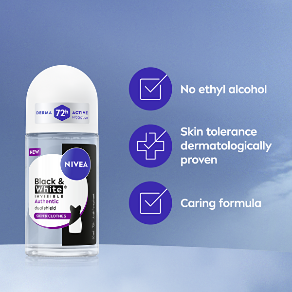 Guľôčkový antiperspirant B&W Authentic Anti-Perspirant 50 ml