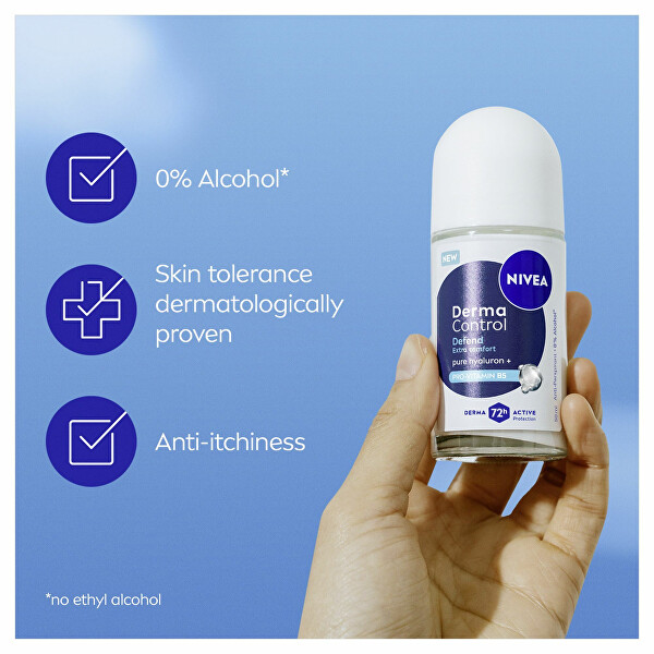 Kuličkový antiperspirant Derma Control Defend (Antiperspirant) 50 ml