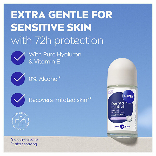 Kuličkový antiperspirant Derma Control Restore (Antiperspirant) 50 ml