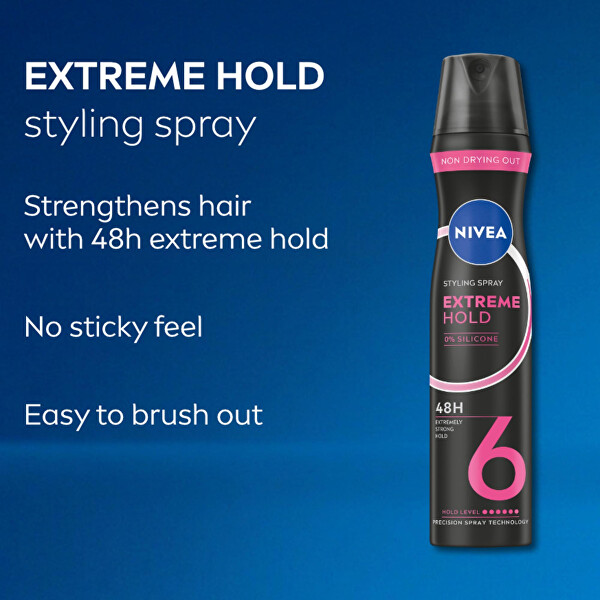 Lak na vlasy Extreme Hold (Styling Spray) 250 ml