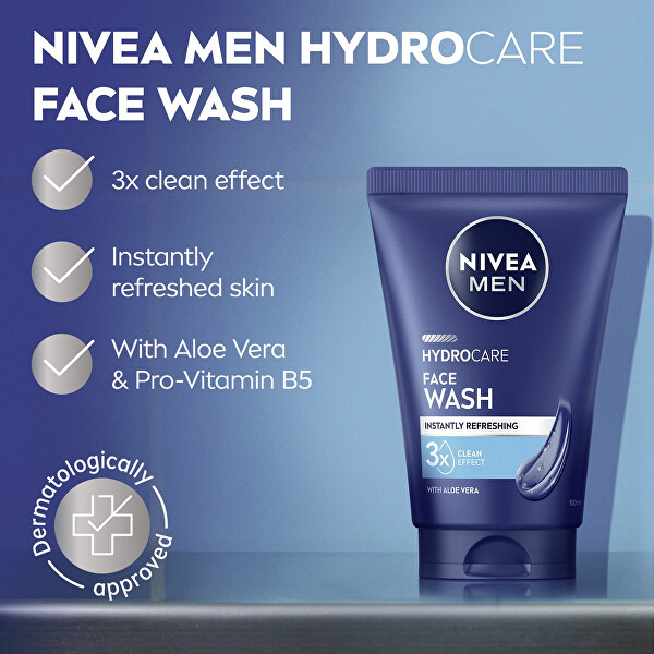 Čisticí gel Men Hydrocare (Face Wash) 100 ml