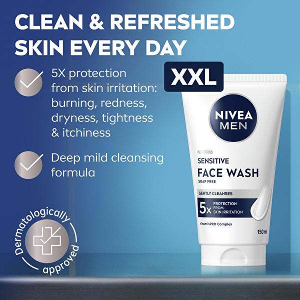 Čisticí gel Sensitive Face Wash 150 ml