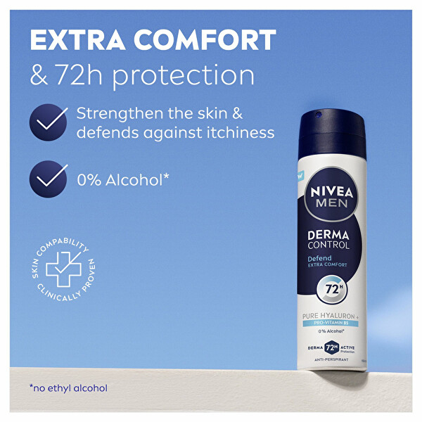 Antiperspirant ve spreji Men Derma Control Defend (Antiperspirant) 150 ml