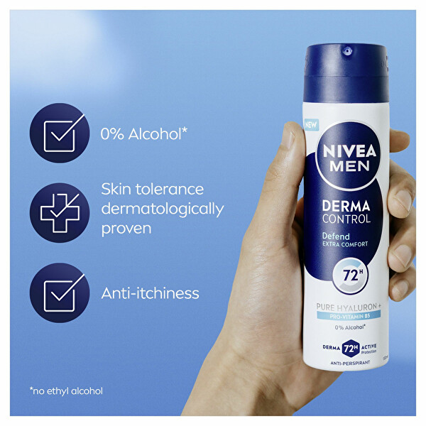 Antiperspirant ve spreji Men Derma Control Defend (Antiperspirant) 150 ml