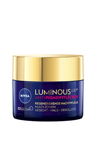 Noční krém proti pigmentovým skvrnám Cellular Luminous 630 (Night Cream) 50 ml