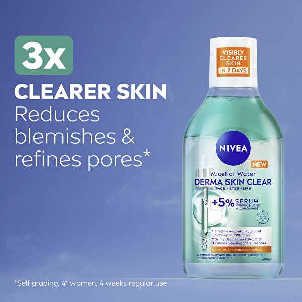 Micelární voda Derma Skin Clear (Micellar Water) 400 ml