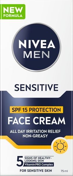 Ochranný pleťový krém SPF 15 Men Sensitive (Face Cream) 75 ml