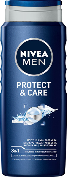 Férfi tusfürdő Men Protect & Care 2 x 500 ml